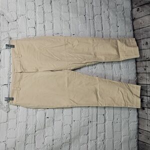 Tommy Hilfiger Women's Ankle Flat Front Khaki Pants Size 2 GUC